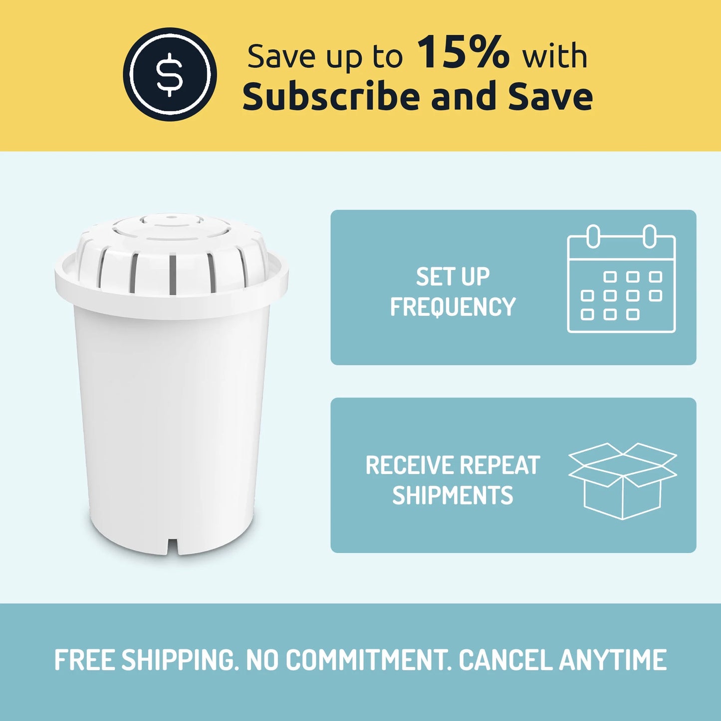 Pure waterfall Alkaline Water Purification Unit, pH001 Filter Included